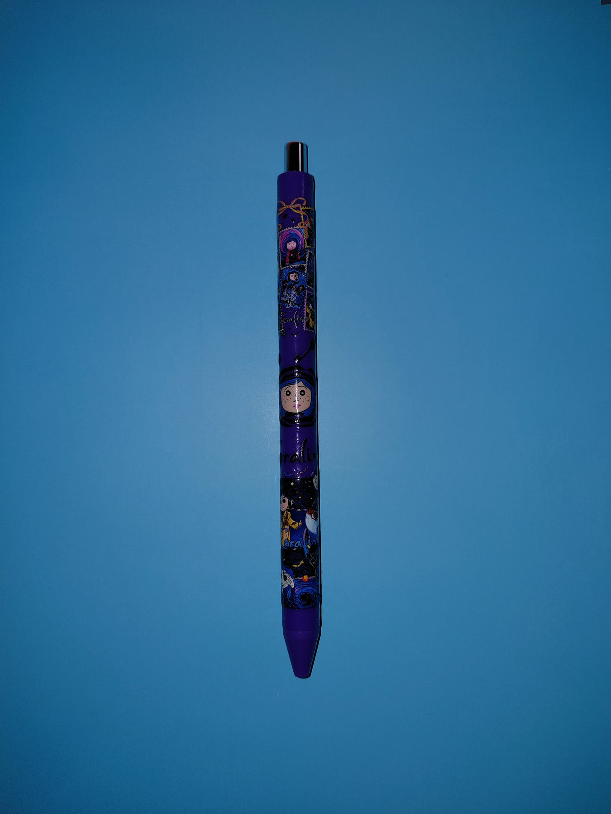 Pens with UVDTF